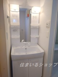 フレイム　雪の洗面所