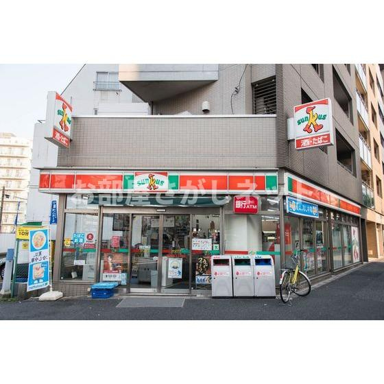 アムス東池袋の周辺|コンビニ「サンクス南大塚3丁目店まで86ｍ」