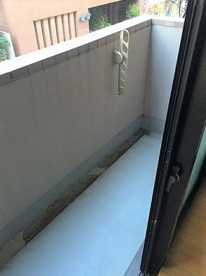 ビオスヴィラ大塚のバルコニー