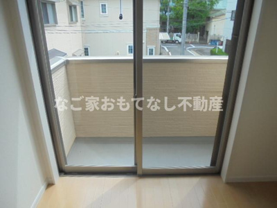 【バルコニー】 | タウンハウス清水 | ※写真は別号室