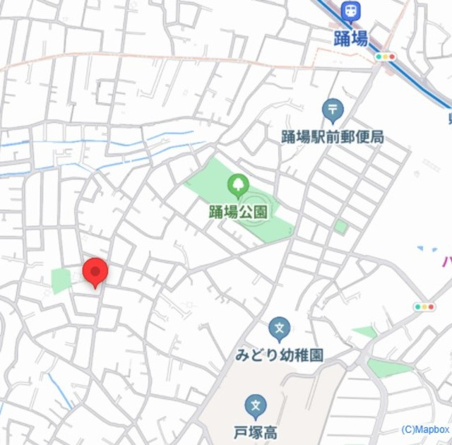 サンテラスメゾンの地図