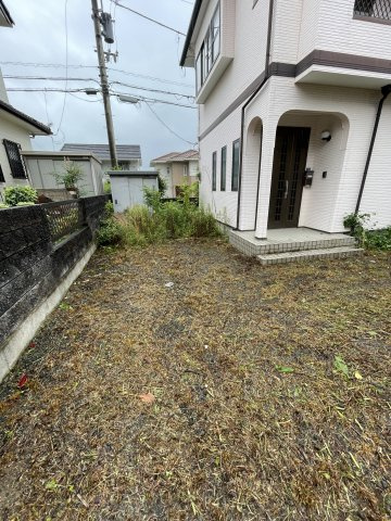 上原　中古住宅の庭