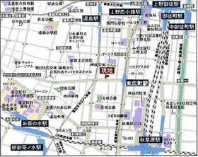 アーバンプレミア秋葉原の地図