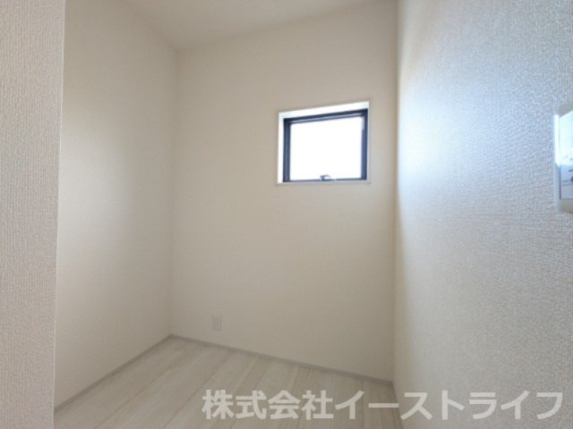 【新築戸建】　いわき市錦町江栗1丁目第2　長期優良住宅　全1棟の収納|同社施工写真　2階には使い方自由自在のストレージルームがついています！収納としはもちろん、趣味部屋としても使用するのもいいかもしれません。