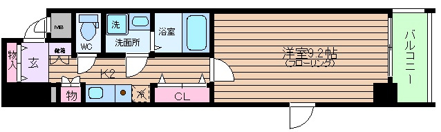 【間取り】 | サムティ本町東レジックス