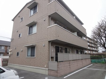 熊本市南区南高江１丁目のアパートの外観