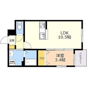 フォレストヒルズ博多の間取り