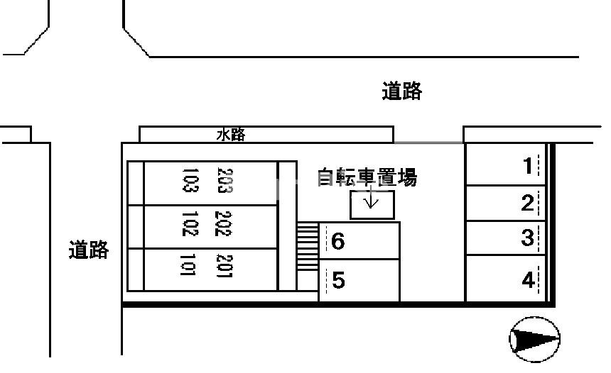 ＶＩＰ桜井Ⅲの駐車場|駐車場