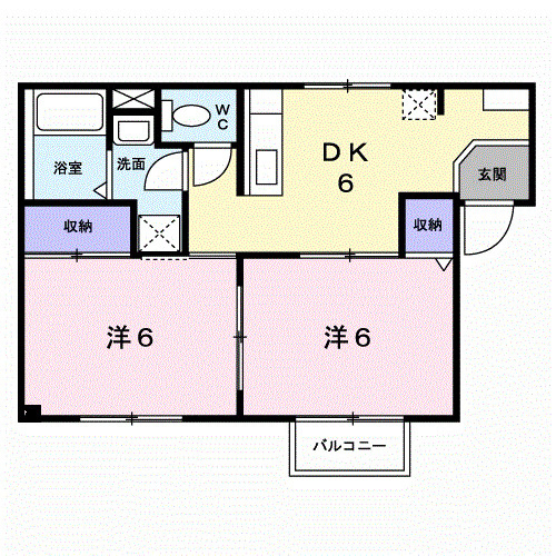 エリアールの間取り