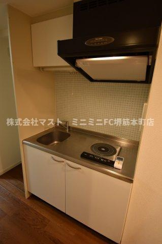 エイペックス東心斎橋Ⅰのキッチン