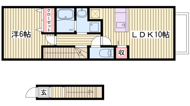 レインボーズヒルの間取り