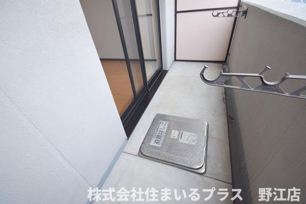 アネシス鶴見のバルコニー