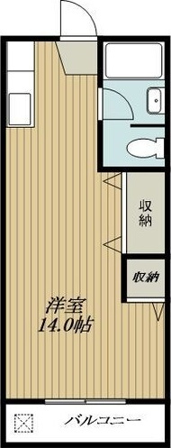 村上ハイツの間取り