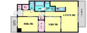 【間取り】 | 本町橋倶楽部　間取り