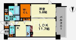 【間取り】 | La CLochette de Ecrarge　塩草立葉小学校区 | La　CLochette de Ecrarge　間取り