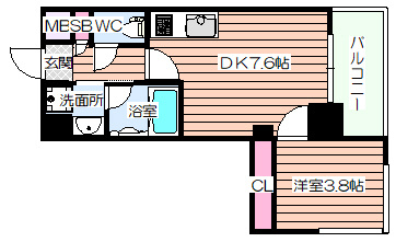 【間取り】 | ORSUS新大阪