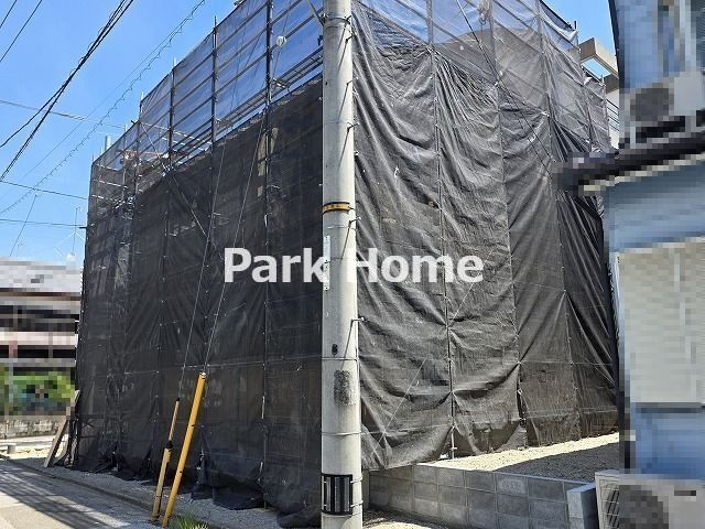 高知市比島町　新築戸建ての外観|2026.7月末：建築中