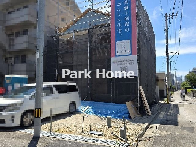 高知市比島町　新築戸建ての外観|2026.7月末：建築中