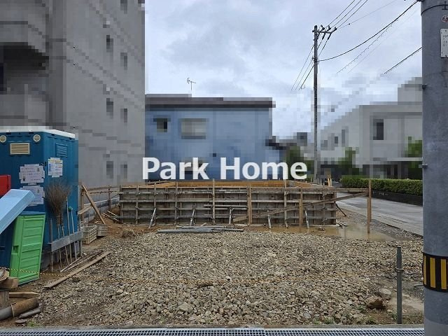 高知市比島町　新築戸建ての外観パース|2026.7月：建築中