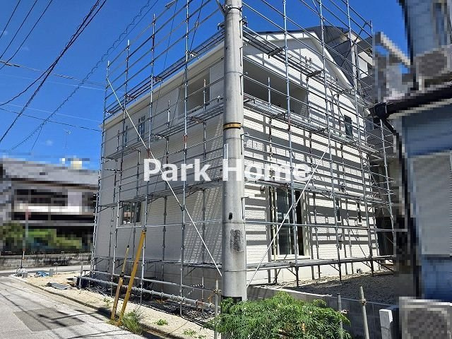 高知市比島町　新築戸建ての外観|2026.9月：建築中
