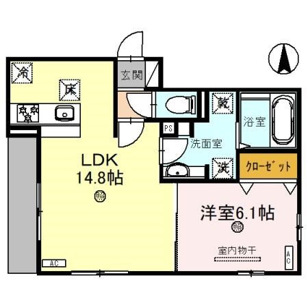 プルミエ　ラムールの間取り