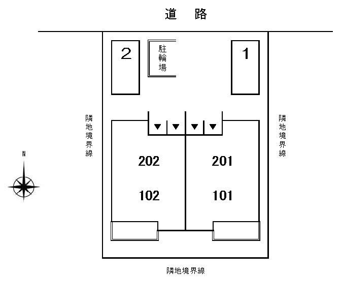 ソフィアコートの区画図