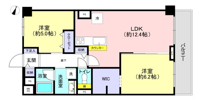 ＤＩＫマンション浦和の間取り