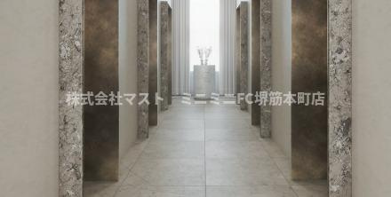 Brillia Tower堂島のエントランス