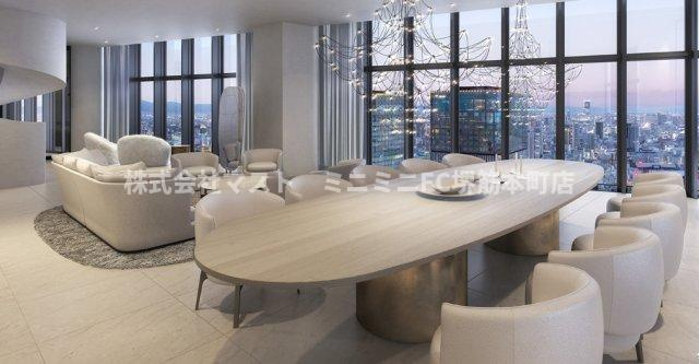 Brillia Tower堂島のその他共用部分|49Fのペントハウス、貸し切りも可能