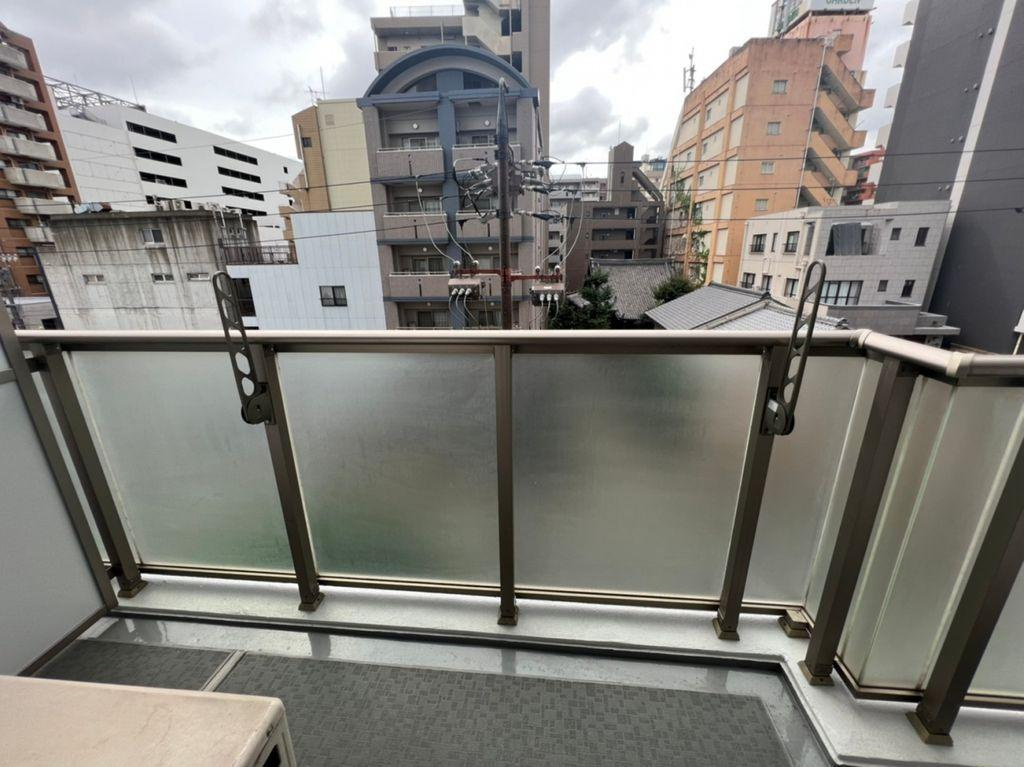 グランルージュ栄 Ⅱ　名古屋市賃貸　仲介手数料無料のバルコニー|バルコニー