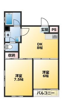 メゾン王城の間取り