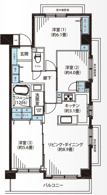 綱島東公園パークホームズの画像