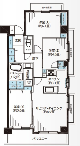 綱島東公園パークホームズの画像