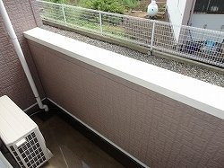 コーポくるみの玄関