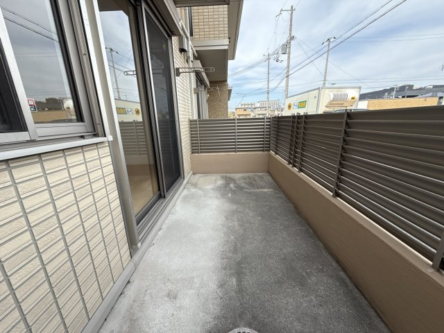 メゾンフォレストのバルコニー