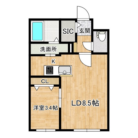 ライトベルー南9条ー