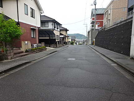 南区仁保南1丁目の前面道路含む現地写真