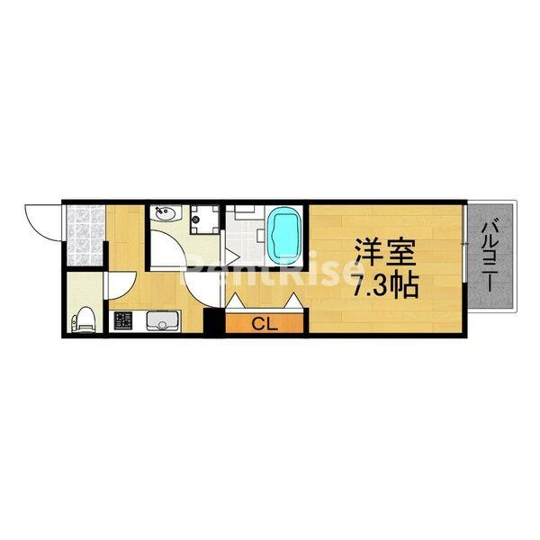 LE　COCON一宮Ⅺの間取り