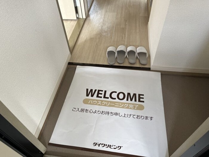 セジュール永木　B棟の玄関