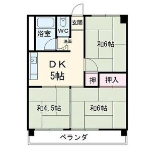 【間取り】 | 城北ビル(西)
