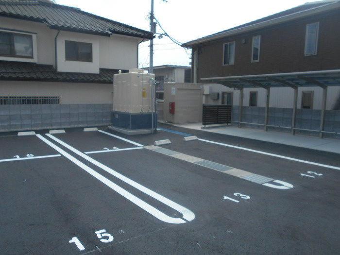 アルチェヴィータの駐車場