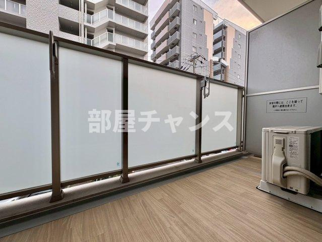 エスリード新栄デュオのバルコニー