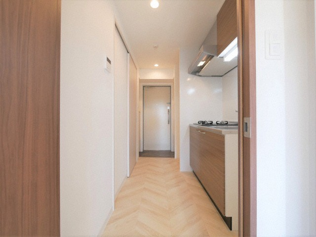 エグゼ天神橋の玄関