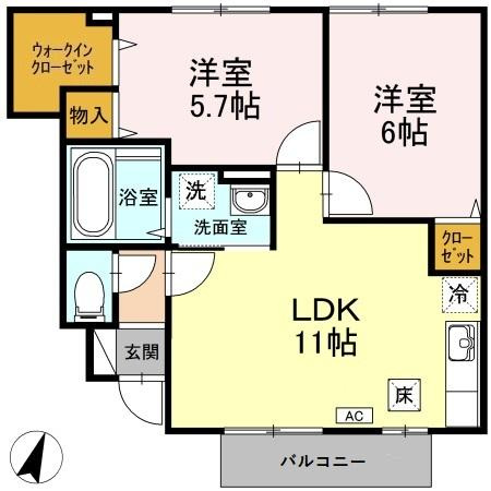フォレスト　A棟