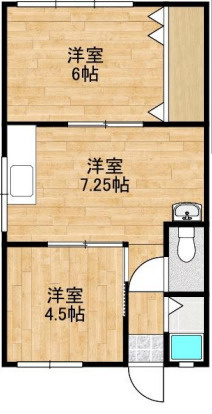伊勢田マンションの間取り