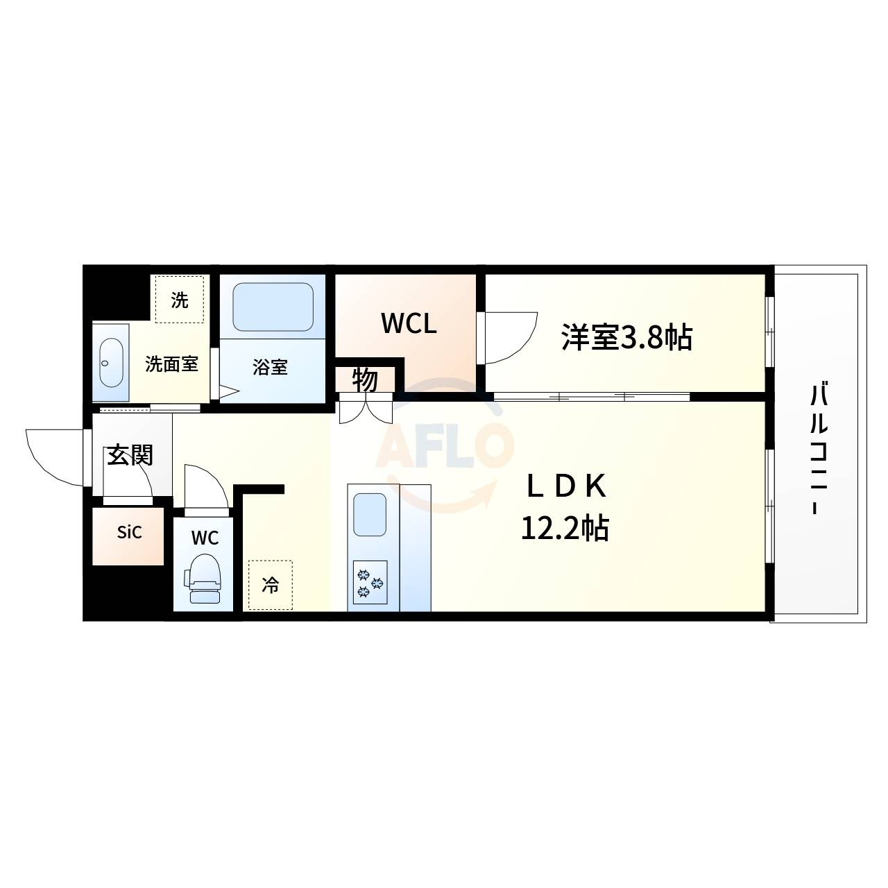 スプランディッド弁天町の間取り|スプランディッド弁天町　間取り