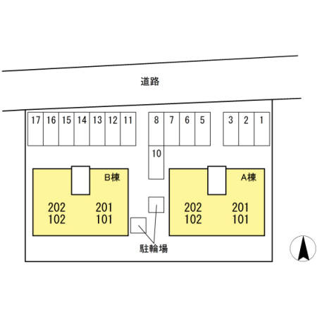 Ｙ．サイレントビレッジ山越の区画図