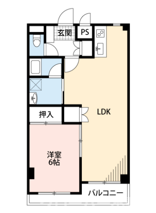スカイハイの間取り