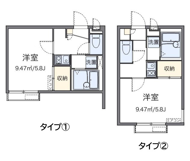 レオパレスコーポＯＨＴＡＫＩの間取り