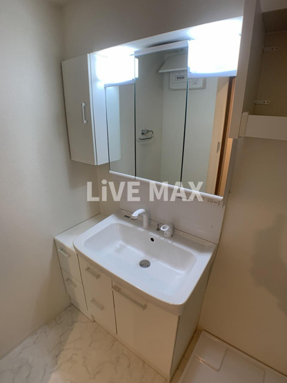 【洗面所】ＬｉｖｅＦｌａｔ錦糸町